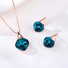 Show details for Buy Rose Gold Plated Classic 2 Piece Jewelry Set with Fast Shipping