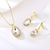 Picture of Delicate Artificial Crystal Zinc Alloy 2 Piece Jewelry Set