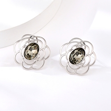 Show details for Classic Zinc Alloy Stud Earrings with Fast Delivery
