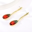 Show details for Buy Zinc Alloy Artificial Crystal Dangle Earrings with Wow Elements