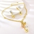 Picture of Zinc Alloy Gold Plated 2 Piece Jewelry Set with Fast Shipping
