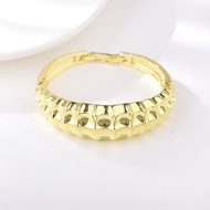 Picture of Charming Gold Plated Big Fashion Bangle with Easy Return