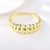 Picture of Charming Gold Plated Big Fashion Bangle with Easy Return