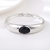 Picture of Featured Blue Artificial Crystal Fashion Bangle with Full Guarantee