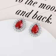 Picture of Big Luxury Stud Earrings for Her