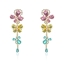 Show details for Featured Colorful Gold Plated Dangle Earrings with Full Guarantee