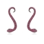 Show details for Bling Big Copper or Brass Dangle Earrings