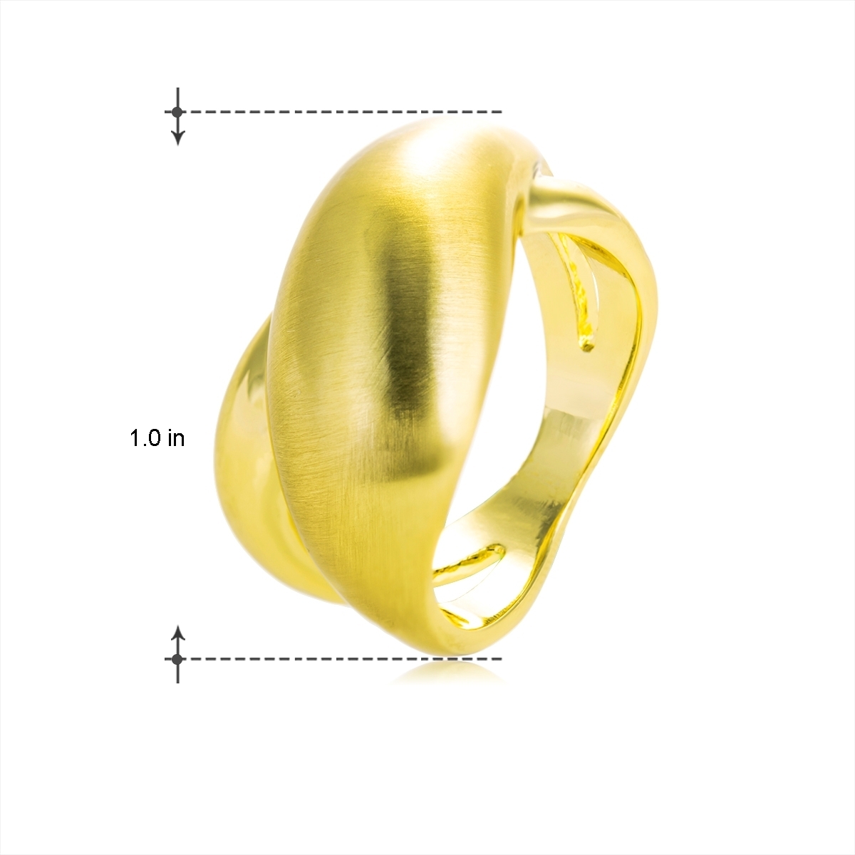 Dubai Gold Plated Fashion Ring in Exclusive Design