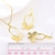 Picture of Unusual Small White 2 Piece Jewelry Set