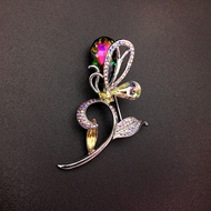 Show details for Stylish Medium Colorful Brooche