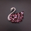 Show details for Hot Selling Pink Swarovski Element Brooche from Certified Factory
