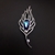Picture of Platinum Plated Zinc Alloy Brooche with 3~7 Day Delivery