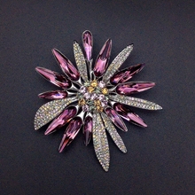 Show details for Amazing Swarovski Element Platinum Plated Brooche