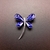 Picture of Charming Purple Zinc Alloy Brooche with No-Risk Return