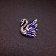 Show details for Wholesale Platinum Plated Small Brooche for Girlfriend