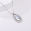 Show details for Designer Platinum Plated Zinc Alloy Pendant Necklace with No-Risk Return