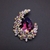 Picture of Trendy Colorful Swarovski Element Brooche Factory Direct