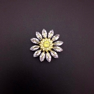 Show details for Zinc Alloy Gold Plated Brooche with SGS/ISO Certification