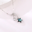 Show details for Unique Swarovski Element Colorful Pendant Necklace
