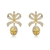 Picture of Bling Big Yellow Dangle Earrings
