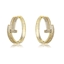 Show details for Bling Big Gold Plated Dangle Earrings