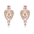 Picture of Shop Gold Plated Big Dangle Earrings with Price