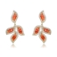 Show details for Copper or Brass Cubic Zirconia Dangle Earrings from Certified Factory