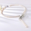 Show details for Top Cubic Zirconia Copper or Brass Long Chain Necklace