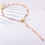 Show details for Great Artificial Pearl Copper or Brass Long Chain Necklace