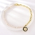 Picture of Charming White Artificial Pearl Short Chain Necklace As a Gift