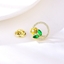 Show details for Green Cubic Zirconia Brooche from Editor Picks