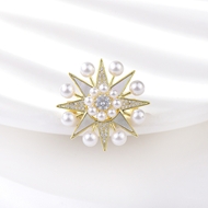 Picture of Delicate Gold Plated Brooche with Full Guarantee