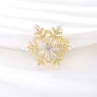 Picture of Delicate Gold Plated Brooche from Certified Factory