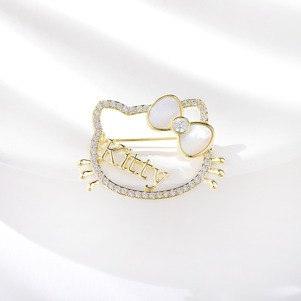 Picture of Sparkling Small Cubic Zirconia Brooche