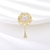 Picture of Affordable Gold Plated Cubic Zirconia Brooche from Reliable Manufacturer