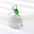 Picture of Delicate Platinum Plated Brooche with Beautiful Craftmanship