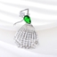 Show details for Delicate Platinum Plated Brooche with Beautiful Craftmanship