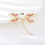 Picture of Delicate Gold Plated Brooche for Ladies