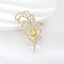 Show details for Delicate Cubic Zirconia Brooche for Girlfriend