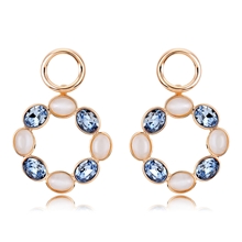 Show details for Bulk Rose Gold Plated Classic Dangle Earrings Exclusive Online