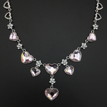 Show details for Best Swarovski Element Zinc Alloy Short Chain Necklace