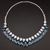 Picture of Zinc Alloy Blue Short Chain Necklace Factory Direct