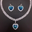 Show details for Popular Swarovski Element Love & Heart 2 Piece Jewelry Set