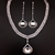 Picture of Famous Swarovski Element Zinc Alloy 2 Piece Jewelry Set