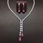 Show details for Low Price Platinum Plated Swarovski Element 2 Piece Jewelry Set from Trust-worthy Supplier