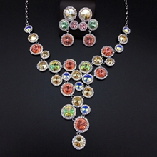 Show details for Buy Platinum Plated Swarovski Element 2 Piece Jewelry Set with Wow Elements
