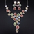 Picture of Buy Platinum Plated Swarovski Element 2 Piece Jewelry Set with Wow Elements