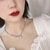 Picture of Fashionable Medium White Short Chain Necklace