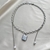 Picture of Charming White Medium Short Chain Necklace As a Gift
