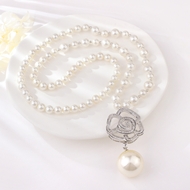 Show details for Funky Big Classic Y Necklace